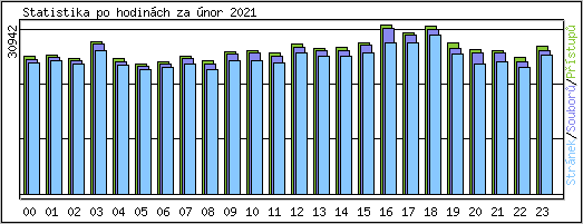 Statistika po hodinch